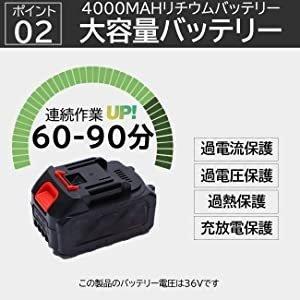 ファッションファッション草刈り機 充電式 家庭用 コードレス 軽量 2kg
