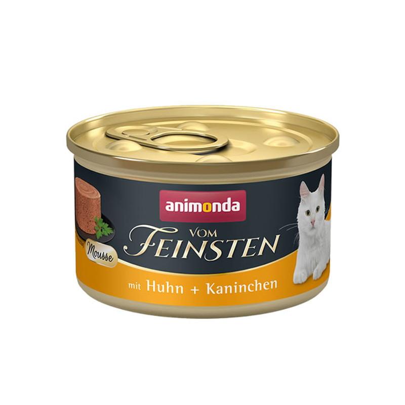 アニモンダ 猫 フォムファインステン ムース 鶏・ウサギ 85g ウェット