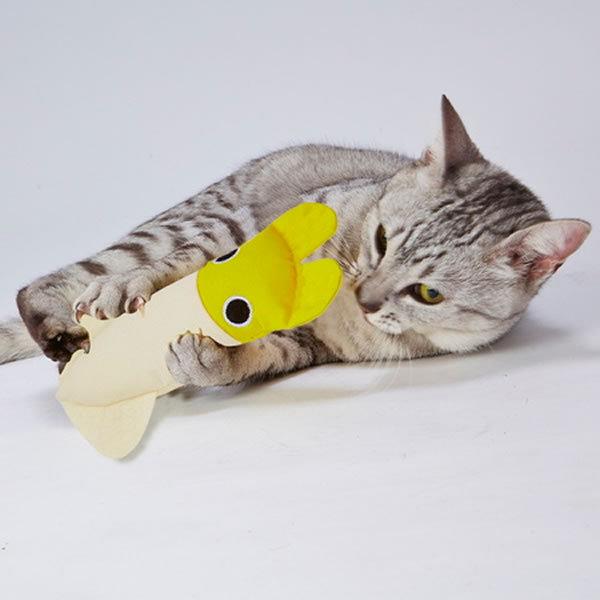 Petio 仔猫用 けりぐるみ 子イカ 猫用おもちゃ ペティオ ねこばたけ ヤフー店 通販 Yahoo ショッピング