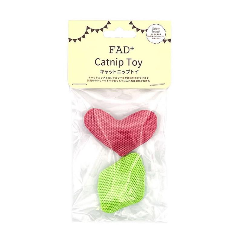 DADWAY FAD プラス キャットニップトイハート＆リーフ 猫用品