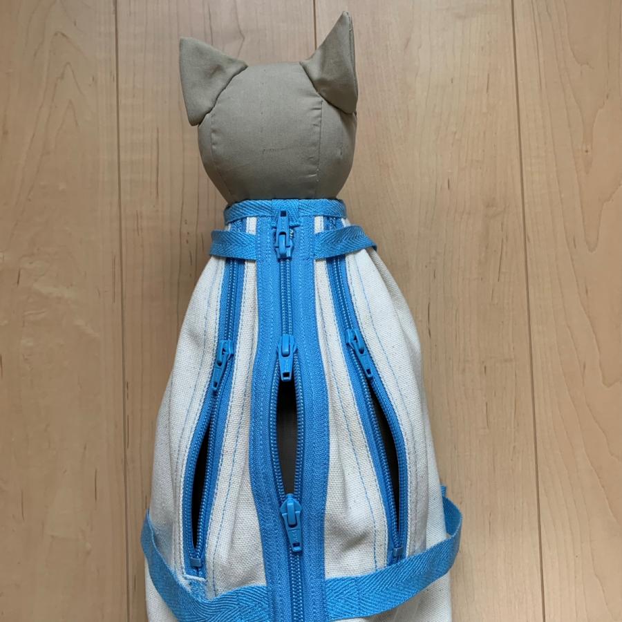 保定袋 猫袋 XL 6本 ファスナー PLUS うちの子スペシャル 輸液 保定袋 猫袋 XL 6本 ファスナー PLUS うちの子スペシャル 輸液