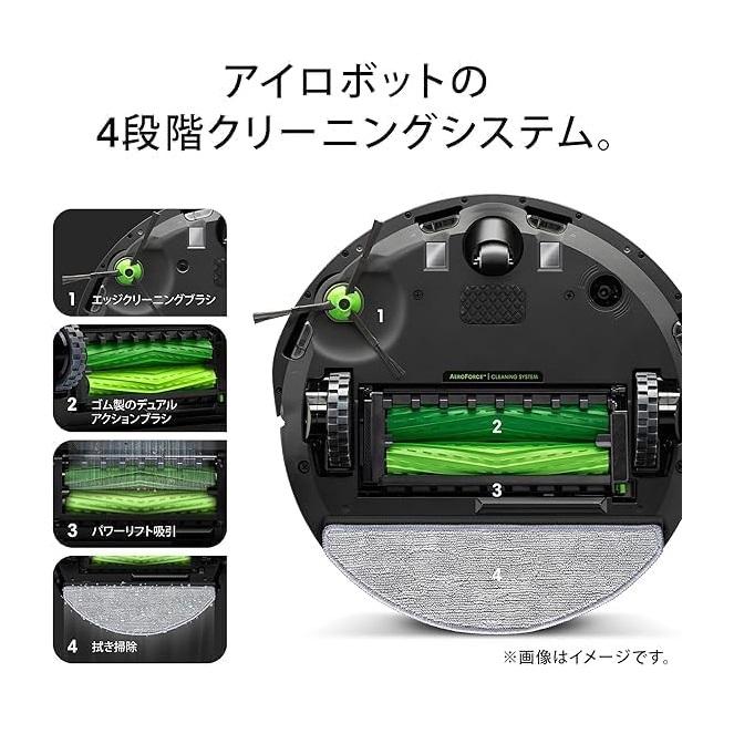 ルンバ コンボ j5 ロボット掃除機 アイロボット(iRobot) j517860