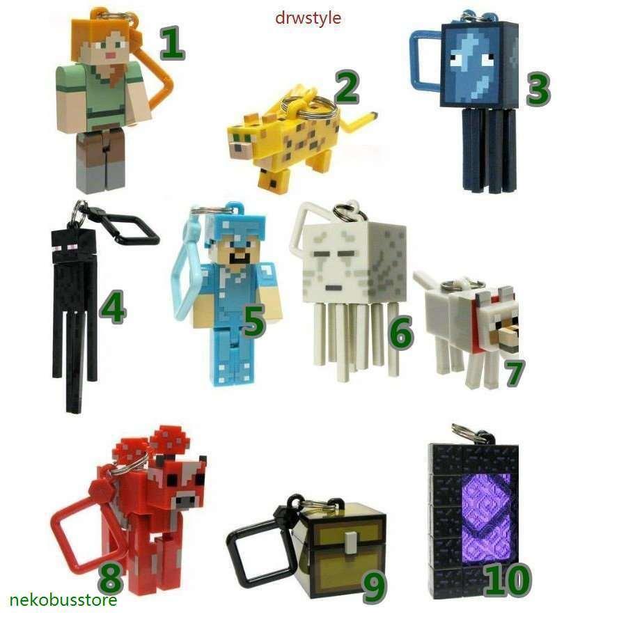Minecraft マインクラフト キーホルダー グッズ クリーパー くも フィギュア プラモデル Minecraft ゲーム shm ねこバスストア 通販 Yahoo ショッピング