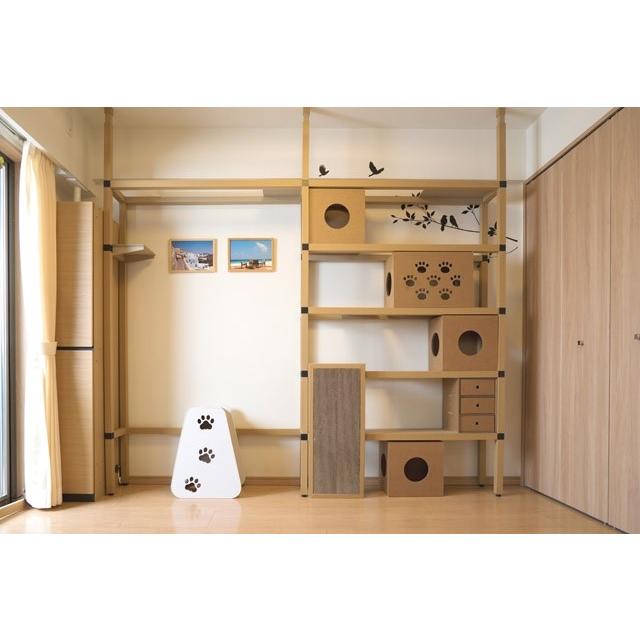 サイドステップ ニャンダフルシェルフ オプション品 ／ 猫用 ECO おしゃれデザイン 日本製 |  | 01