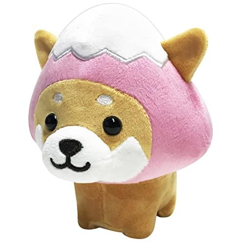 旅するマメしば ぬいぐるみマスコット かわいい ぬいぐるみ ふわふわ 犬 柴犬 豆柴 おもちゃ 癒し 富士山バージョン ピンク Edmdxcrwk6 Www Horse Riding Wales Co Uk