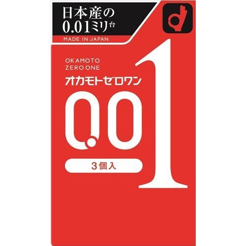 オカモト ゼロワン オカモト001 コンドーム 0.01ミリ 6個入 送料無料