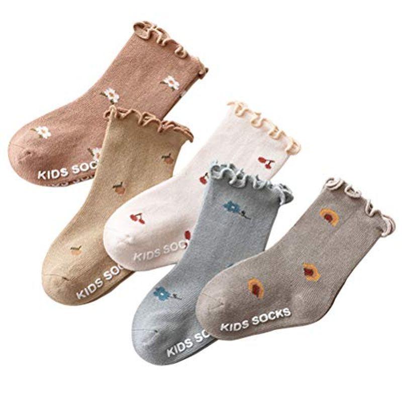 Hayaharu 子供レース ソックス 女の子 キッズ靴下 フォーマルソックス 出産祝い 可愛い ベビーソックス 吸汗通気 0 5歳 最大87 オフ