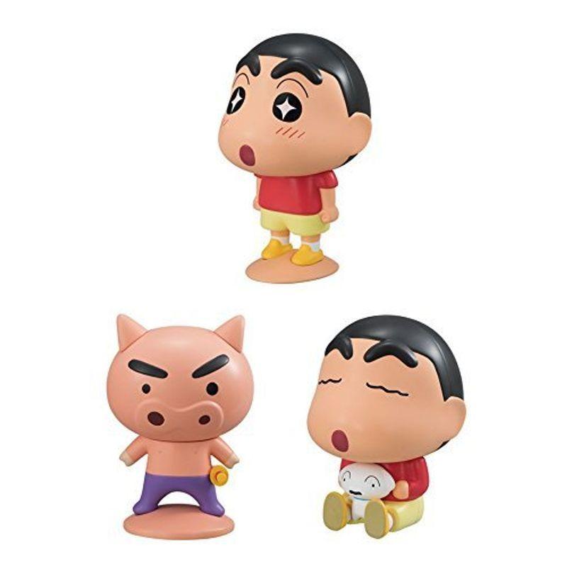 カプキャラ クレヨンしんちゃん 3種 しんちゃんaなし 新品