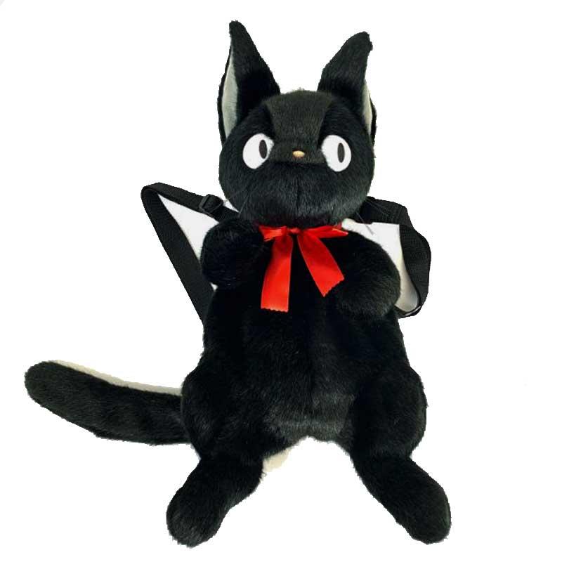 スタジオジブリ 黒猫のジジ リュックサック ぬいぐるみ 猫 ねこ 魔女の宅急便 黒猫 ジジ 猫リュック サブリュック バックパック k-810 ...
