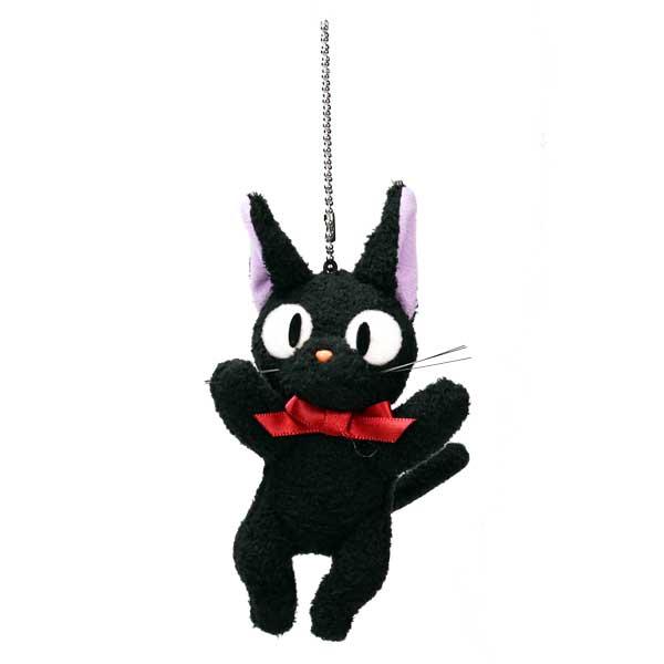 スタジオジブリ 黒猫のジジ マスコット 抱き キーホルダー キー