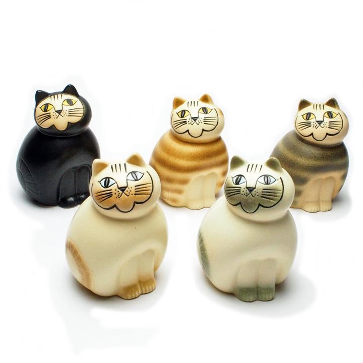 リサラーソン Lisa 正規品 Larson ミアキャット MIA セミミディアム 猫グッズ 正規輸入品 一番の贈り物 陶器の置物 ねこ 置物 猫雑貨 猫