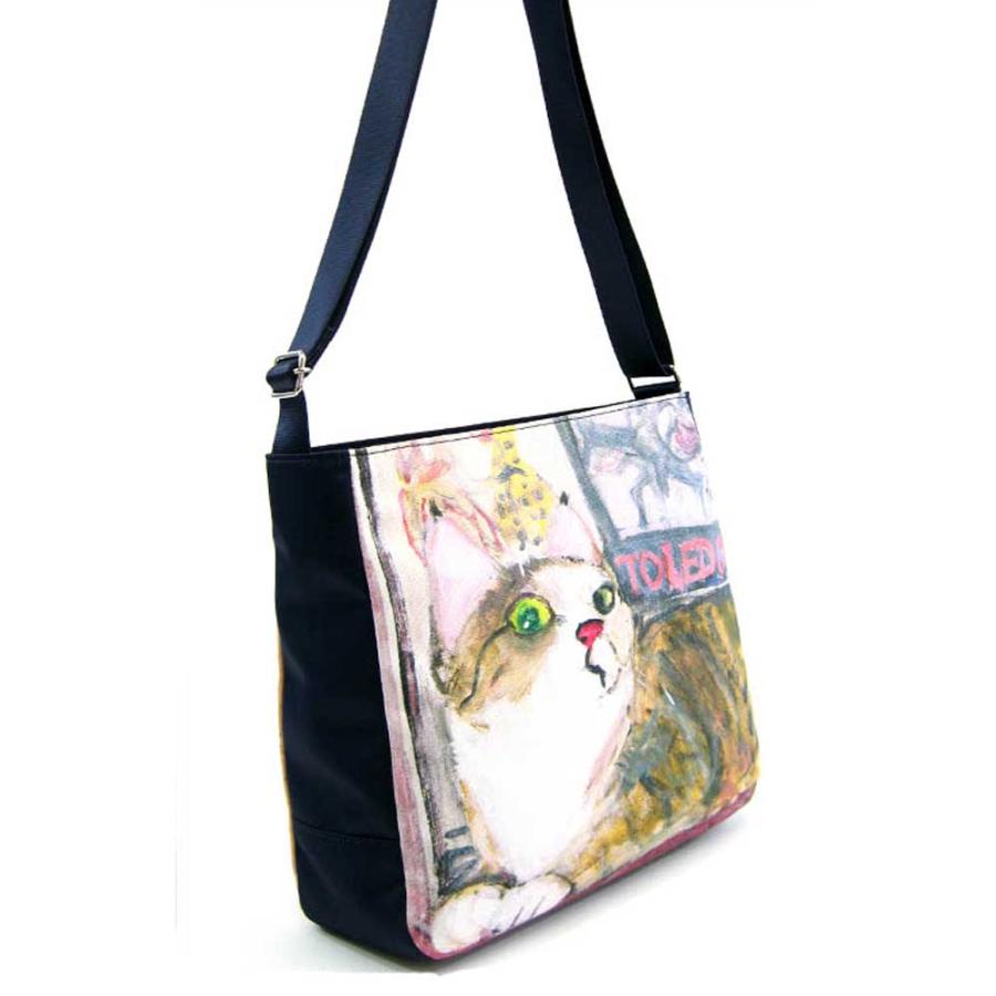 マンハッタナーズ クレイ ショルダーバッグ ドン キホーテとミケちゃん 71 2270 Pik 猫グッズ 猫雑貨 Ma71 2270 Pik ねこのざっか屋さん ネコランド 通販 Yahoo ショッピング