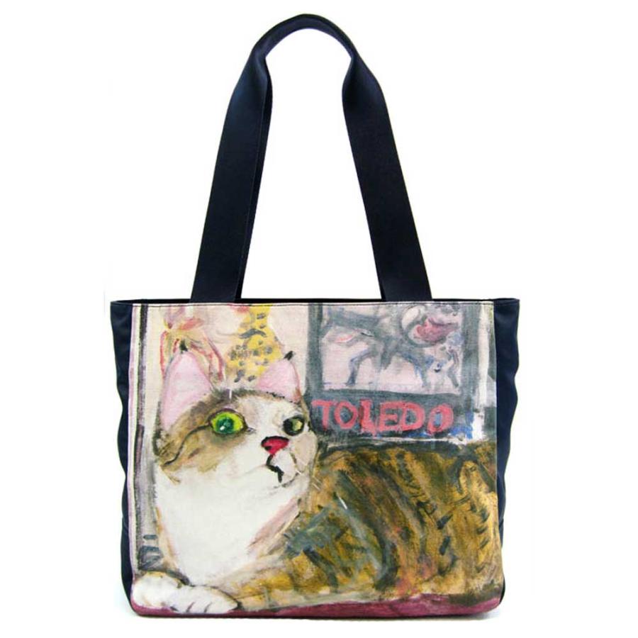 マンハッタナーズ クレイ トートバッグ ドン キホーテとミケちゃん 71 2272 Pik 猫グッズ 猫雑貨 Ma71 2272 Pik ねこのざっか屋さん ネコランド 通販 Yahoo ショッピング