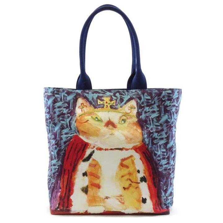 マンハッタナーズ チェルシー トートバッグ 暴君シゲオ 猫グッズ 猫雑貨 Ma71 2280 Nav ねこのざっか屋さん ネコランド 通販 Yahoo ショッピング