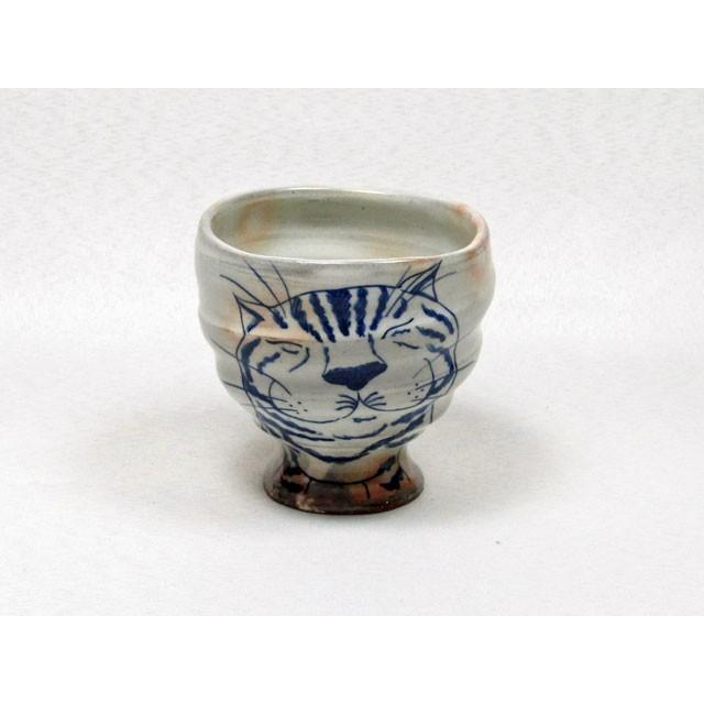 猫の粉引染付ぐるぐるフリーカップ すっぱい 陶器 Mi ねこのざっか屋さん ネコランド 通販 Yahoo ショッピング