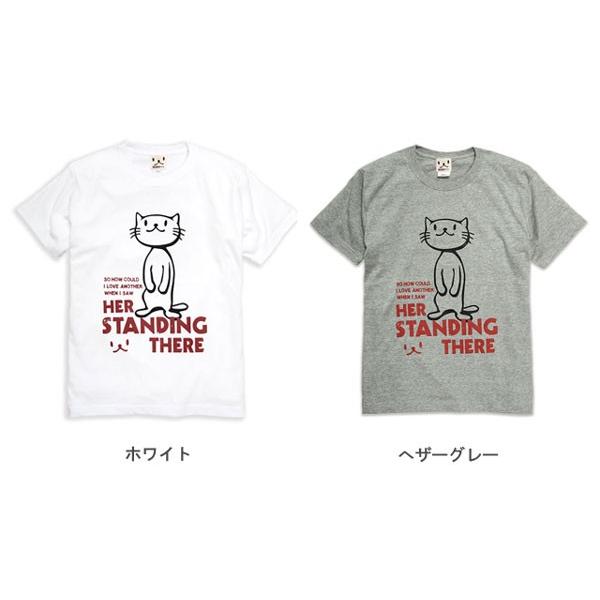 猫 Tシャツ STANDING THERE SCOPY（スコーピー） 猫グッズ 猫雑貨｜nekoland