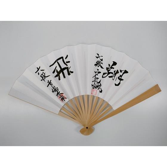 棋士直筆扇子】戸辺誠七段・青嶋未来六段 直筆連署扇子 :g093:ねこまど