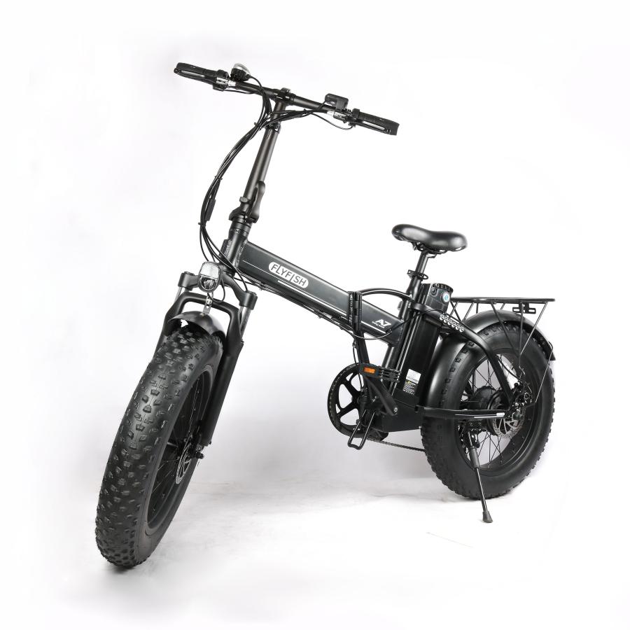 美車】フルも可能な電動アシスト折りたたみ自転車(ファットバイク)