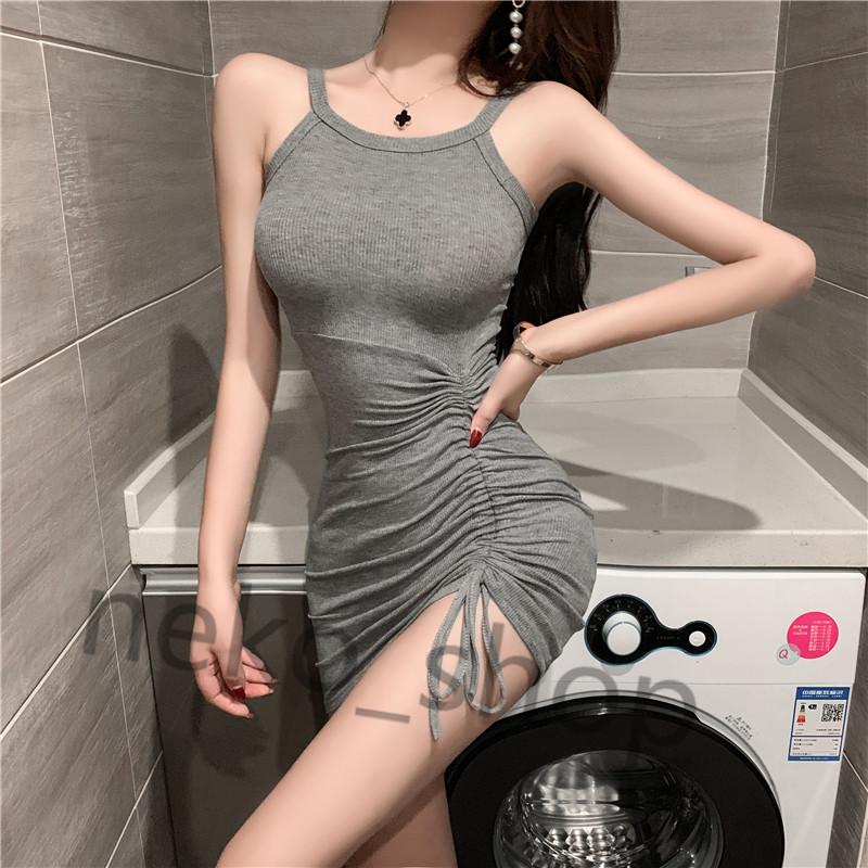 ボディコン ワンピース レディース ミニ タイト マイクロミニ セクシー ノースリーブワンピ キャミ 細身 着痩せ 夏 キャバドレス パーティー 二次会 お呼ばれ Ls 16 ねこねこねこshop 通販 Yahoo ショッピング