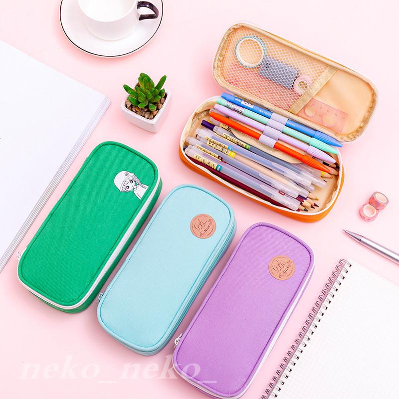 ペンケース 大容量 おしゃれ かわいい シンプル 多機能 便利 人気 ペン入れ 筆箱 スタディプランナー 文房具 ギフト プレゼント 小学生 中学生 高校生 大学生 Ls 7557 ねこねこねこshop 通販 Yahoo ショッピング