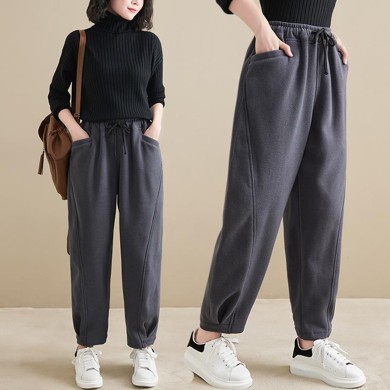 秋冬ファッション ボトムス ズボン ロングパンツ 無地 厚手 レディース ハイウエスト 裏起毛 スポーツパンツ ニッカポッカ カジュアル 防寒 おしゃれ Lsn 2571 ねこねこねこshop 通販 Yahoo ショッピング