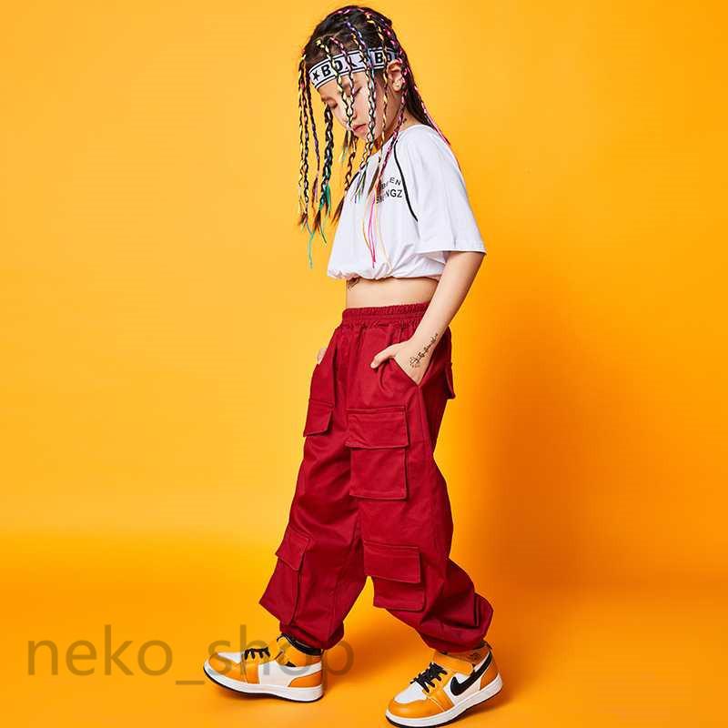 トップス 女の子 キッズ 子供服 ジュニア ｔシャツ へそ出し 長袖 ショート丈 ゆったり 韓国子供服 ヒップホップ ダンス 衣装 体操服 ステージ衣装 練習着 Lsn 4672 ねこねこねこshop 通販 Yahoo ショッピング