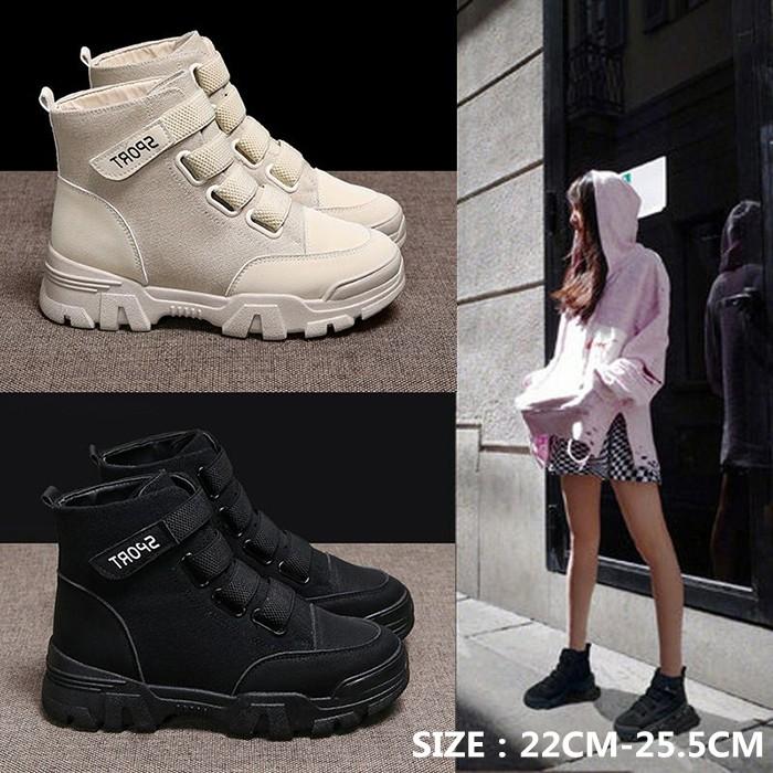 レディースブーツ スニーカー ハイカット 厚底 歩きやすい シューズ 通学 通勤 美脚 カジュアル 大きいサイズ 代 30代 40代 新作 おしゃれ T Caxz1058 ねこねこねこshop 通販 Yahoo ショッピング
