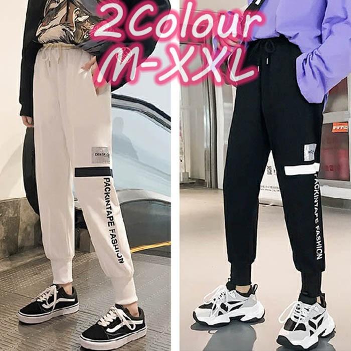 韓国 運動パンツ レディース パンツ スポーツ ボトムス ジョガーパンツ ジャージ ダイエット 運動 ジム スウェットパンツ カジュアルパンツ M L Ll 3l W Esnz2494 ねこねこねこshop 通販 Yahoo ショッピング