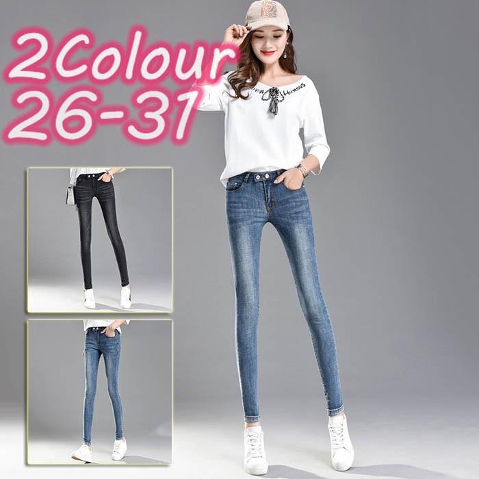 ストレッチ デニム レディース 大きいサイズ 着痩せ スキニーパンツ ハイウエストジーンズ ロングスキニーパンツ レディース ジーパン 美脚 デニムパンツ W Xlrm2170 ねこねこねこshop 通販 Yahoo ショッピング