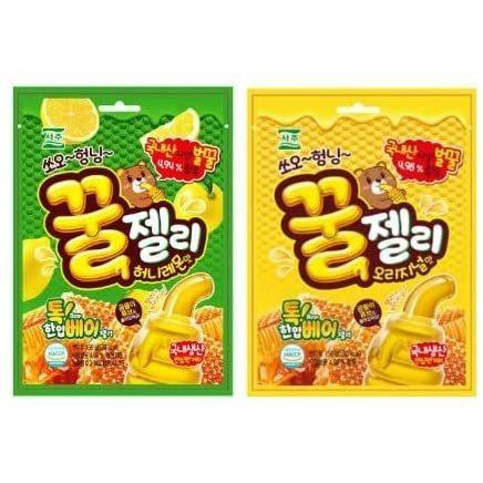 2袋セット はちみつゼリー オリジナル味 & ハニーレモン味 (156g x 2