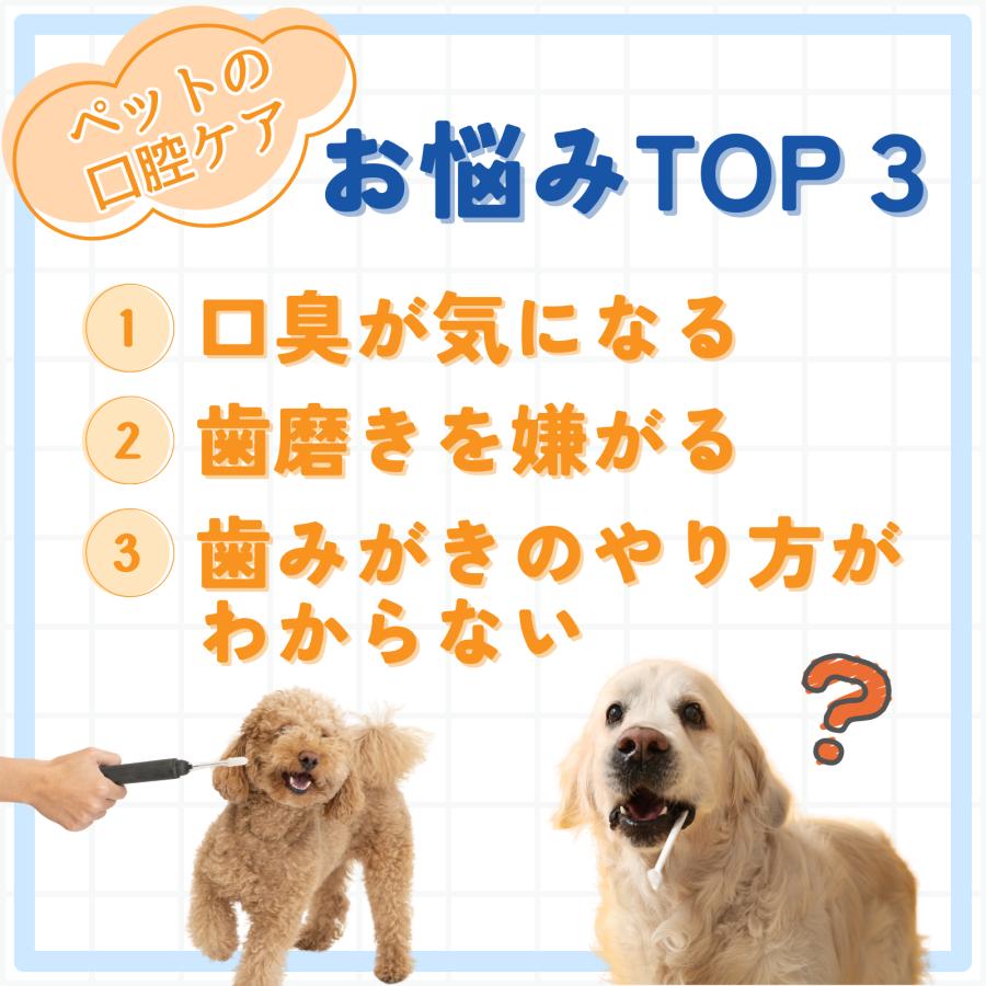 犬用 猫用 歯磨きジェル 口腔ケア デンタルケア 口臭ケア 歯垢除去