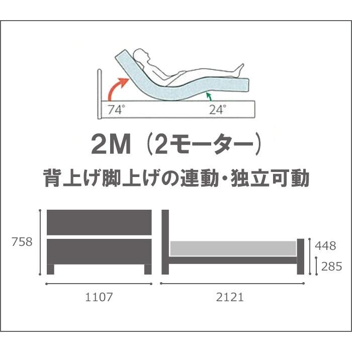 組立設置無料 フランスベッド 電動リクライニングベッド レステックス-02FN／シングル／2モーター／日本製 非課税対象商品（マットレス別売）｜nekoronta｜07