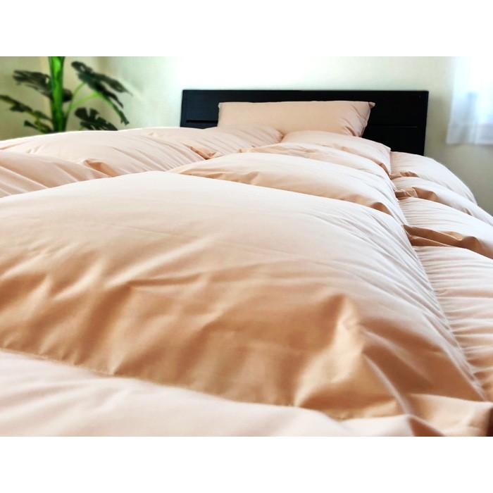 防炎羽毛掛ふとん 230×210cm No.40 キング ダウン85％ 2.1kg 安心 防炎