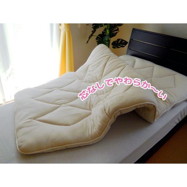 送料無料 日本製 ウール100％ 羊毛敷き布団 セミシングル 90×190cm