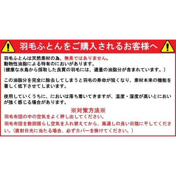 鳥毛布団 合い掛け 鳥毛ふとん 日本製 虚蝉ダブル  ハンガリー共和国産御母さん落ち込む93％ ロイヤルゴールド