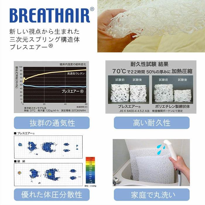 日本製 ブレスエアー 83×191×5cm 介護用サイズ 介護サイズ 介護 日本製 ブレスエアー 83×191×5cm 介護用サイズ 介護サイズ 介護