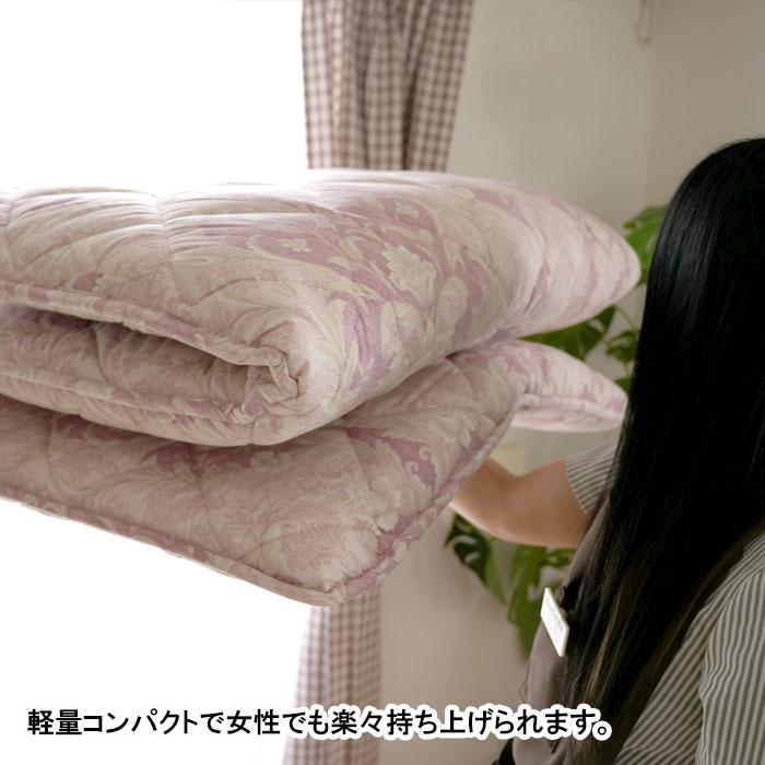 防ダニ 日本製 防ダニ敷き布団 セミシングル 介護サイズ 90×190cm 抗菌