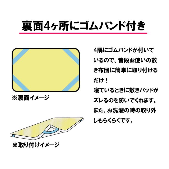 フランスベッド（FRANCEBED） 羊毛メッシュベッドパッド セミシングル