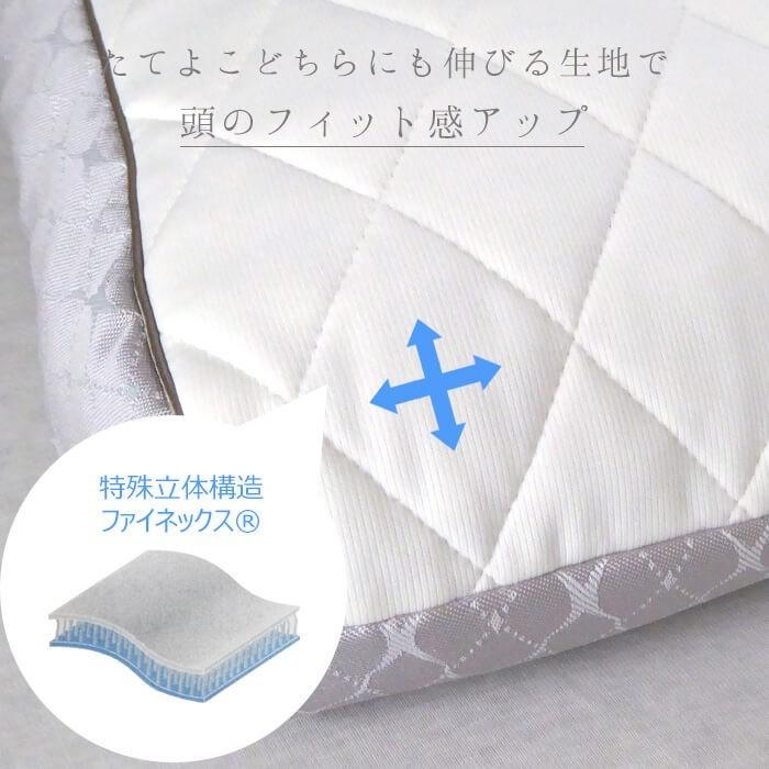 専用カバープレゼント/東京西川 ファインスムース枕 肩こり 首 専用カバープレゼント/東京西川 ファインスムース枕 肩こり 首