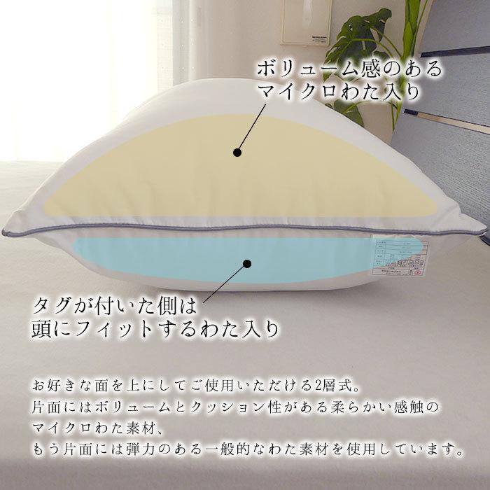 昭和西川 ホテルモードピロー まくら 枕 ホテル仕様まくら 63×43cm