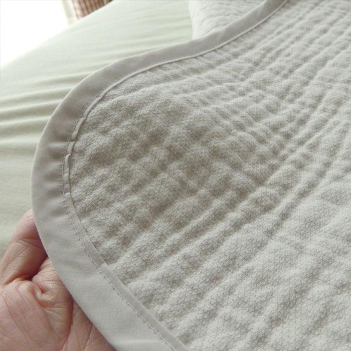 日本製 ムレーヌ 敷きパッド 敷パット シングル 100×205cm