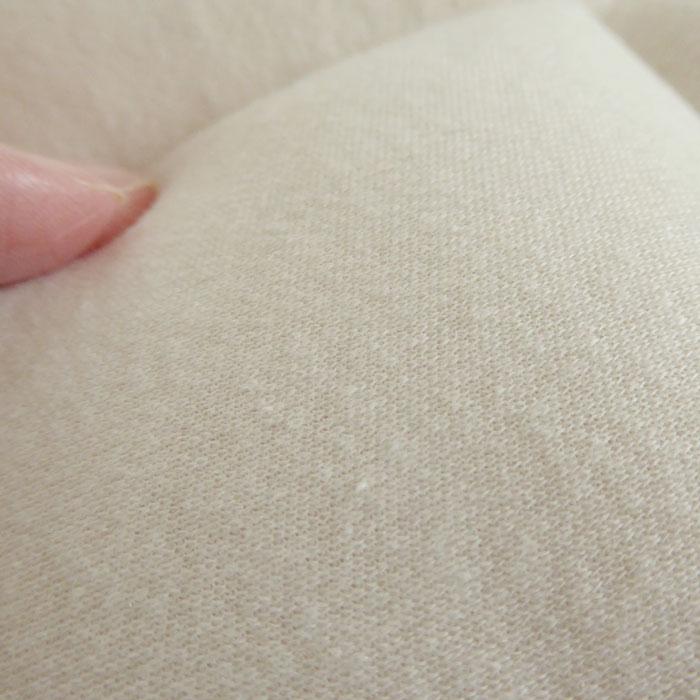 ウール100%シングルベット用敷きパッド@b1 ウォッシャブルウールベッドパッド （シングル）100×200cm ホワイト 側