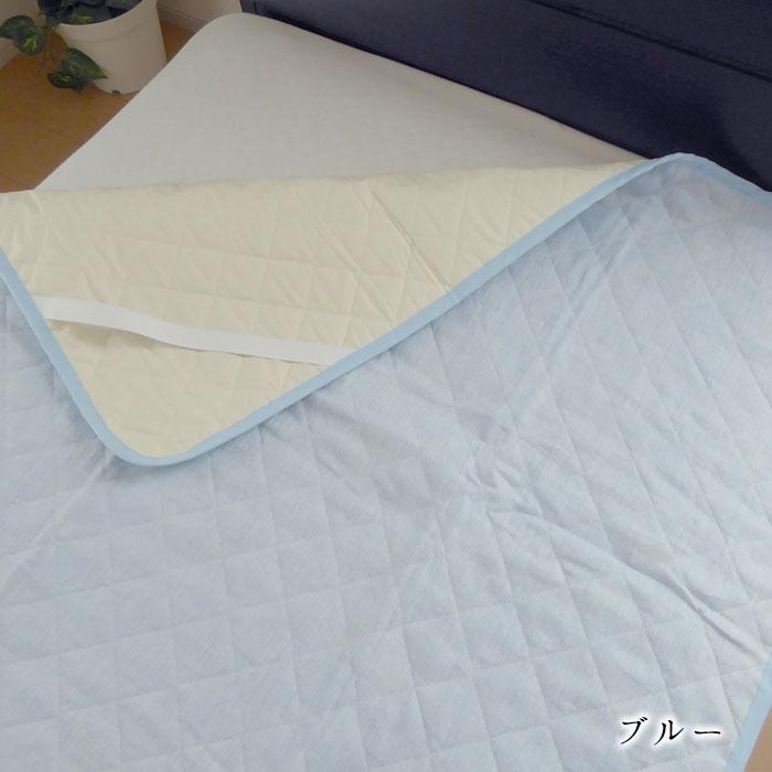日本製 近江ちぢみ 敷きパッド シングル 100×200cm 麻 リネン ラミー 洗える ひんやり 涼しい 夏用 夏物 敷パッド 敷パット 丸洗い 滋賀麻 TNF-PDRC-S_8