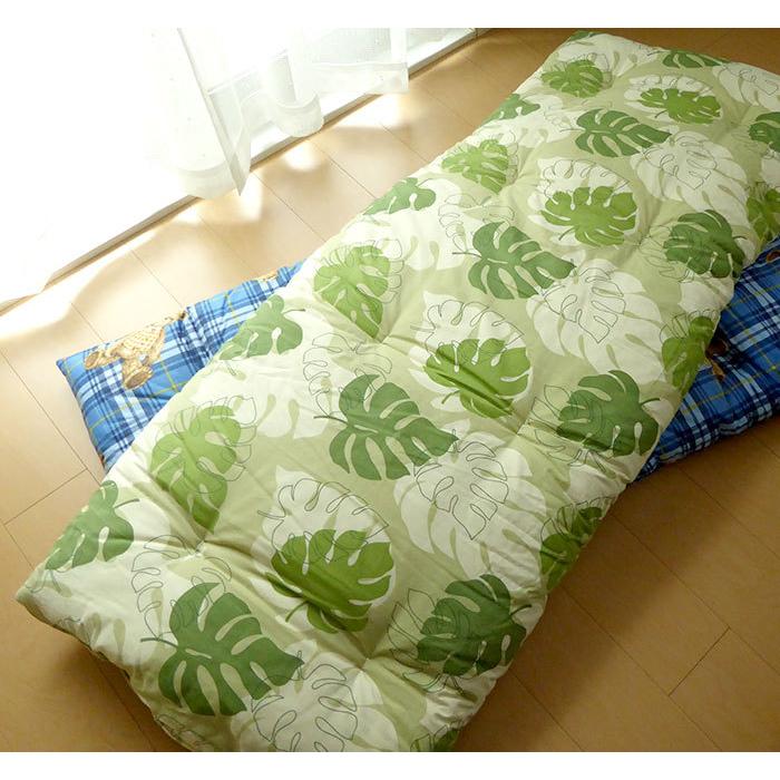 ごろ寝布団 色柄込 大特価 日本製 お昼寝小さめ敷布団 うたた寝ふとん 側サイズ70&times;180cm コンパクト 収納 添い寝用 14便 MRM0001T