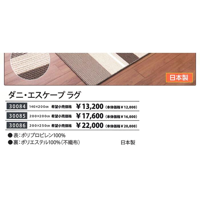 日本製 ダニ・エスケープラグ 140×200cm 防ダニ アレルギー対応 長方形