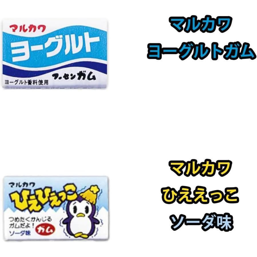 マルカワ フーセンガム 6種類 各15個 マーブルガム 3種類 各18個 計144 