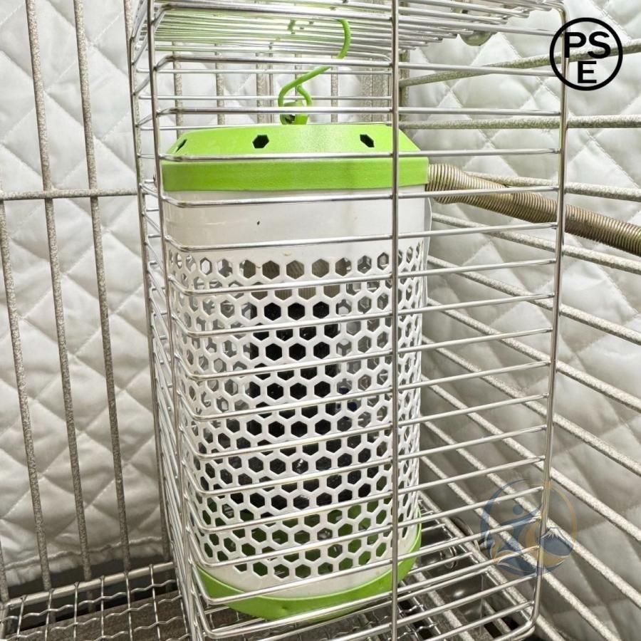 保温電球カバー付75W鳥ヒーターインコとり暖寄りそいヒーター爬虫類
