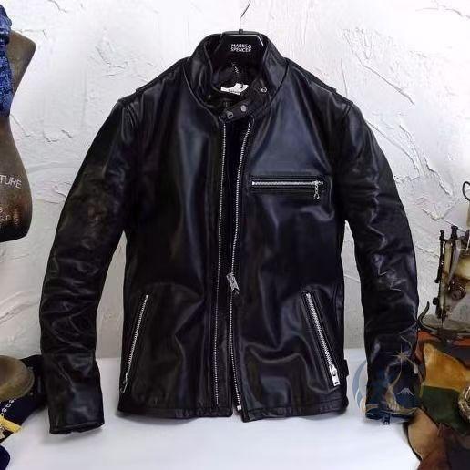 新品 ホースハイド スタンダードスタイル シングルライダース レザー 