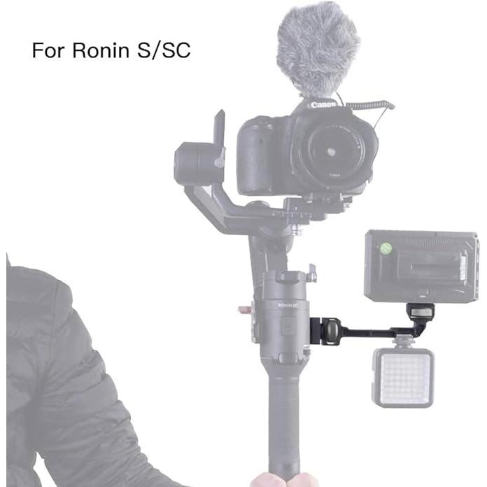 DF DIGITALFOTO Weebill S/Ronin SCカメラモニターマウント 拡張プレート 回転可能マジックアーム 1/4スレッドコールドシューマウント |  | 02