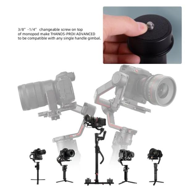 DIGITALFOTO THANOS-PROII ADVANCED アップグレード THANOS-PROII ソケットブロックの内外&側面調整付き カメラとジンバル用ステディカムフェイクトリニティ |  | 03